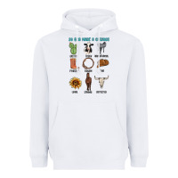 White so god made a cowboy Heavyweight Hoodie - MaliasSmallBusiness