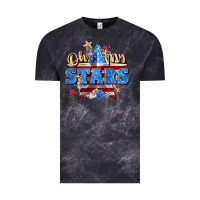 Cloud Black oh my stars Vintage Tee - Zillion Design Studio