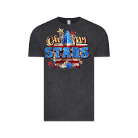 Vintage Black oh my stars Vintage Tee - Zillion Design Studio
