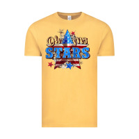 Vintage Mustard oh my stars Vintage Tee - Zillion Design Studio