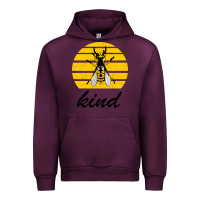 Mauve Wine Bee Kind Urban Hoodie - Bettercallsaul