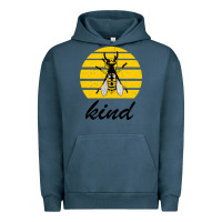 Pigment Midnight Navy Bee Kind Urban Hoodie - Bettercallsaul