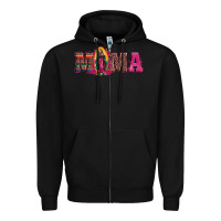 Black mama our lady of guadalupe Zipper Hoodie - Artiststas