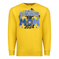 Lemon senior mom 2024 Premium Sweatshirt - MaliasSmallBusiness