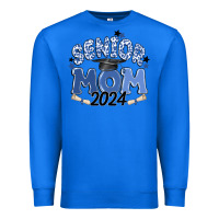 True Royal senior mom 2024 Premium Sweatshirt - MaliasSmallBusiness