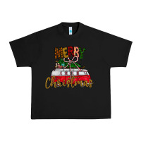 Black merry christmas Urban Heavy Tee - CowhideDigitalArt