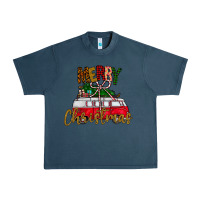 Midnight Navy merry christmas Urban Heavy Tee - CowhideDigitalArt
