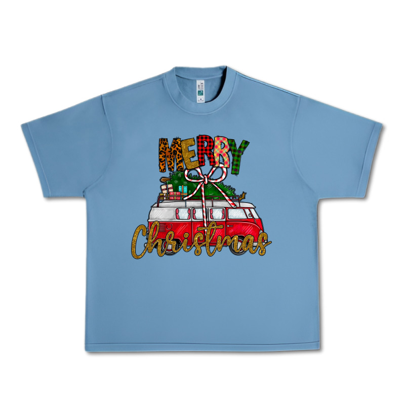 Merry Christmas Urban Heavy Tee by CowhideDigitalArt | Teevron