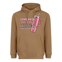Toasted Coconut long neck ice cold stanley never broke my heart Heavyweight Hoodie - MaliasSmallBusiness
