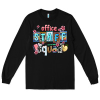 Black staff squad Long Sleeve Tee - AdoDesignShop