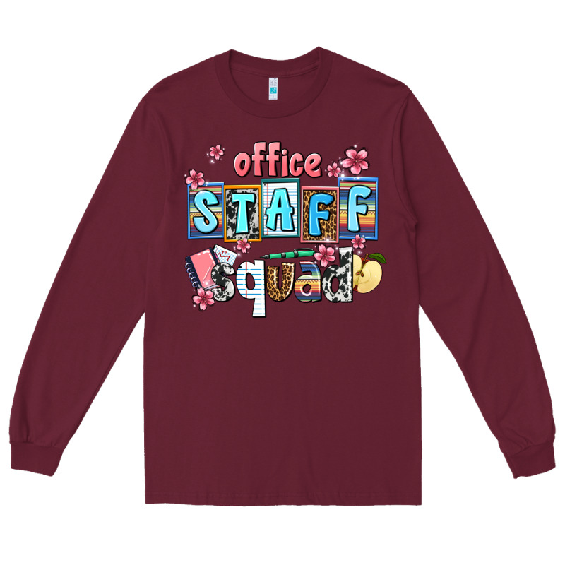 Staff Squad Long Sleeve Tee by AdoDesignShop | Teevron