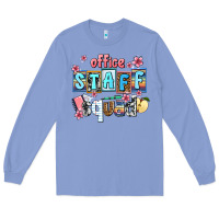 Colony Blue staff squad Long Sleeve Tee - AdoDesignShop