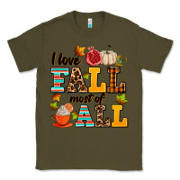 Army Green i love fall most of all Classic Tee - AdoDesignShop