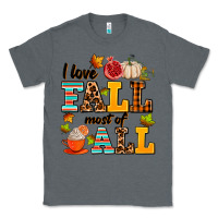 Charcoal Heather i love fall most of all Classic Tee - AdoDesignShop