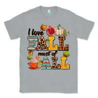 Heather Grey i love fall most of all Classic Tee - AdoDesignShop