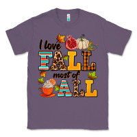 Lavender i love fall most of all Classic Tee - AdoDesignShop