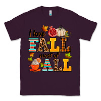 Plum i love fall most of all Classic Tee - AdoDesignShop