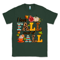 Sports Green i love fall most of all Classic Tee - AdoDesignShop