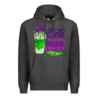 Charcoal Heather this witch needs coffee before any hocus pocus Premium Hoodie - BundleAndBundleShop