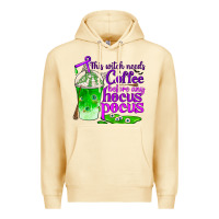 Pina Colada this witch needs coffee before any hocus pocus Premium Hoodie - BundleAndBundleShop