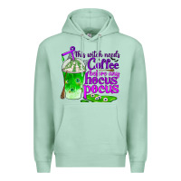 Seafoam this witch needs coffee before any hocus pocus Premium Hoodie - BundleAndBundleShop