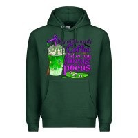 Sports Green this witch needs coffee before any hocus pocus Premium Hoodie - BundleAndBundleShop