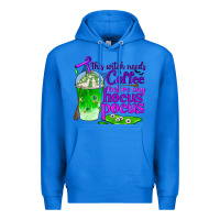 True Royal this witch needs coffee before any hocus pocus Premium Hoodie - BundleAndBundleShop