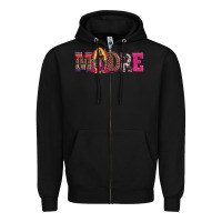 Black madre our lady of guadalupe Zipper Hoodie - Artiststas