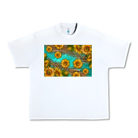 White western sunflowers skinny metal can holder Urban Heavy Tee - HRA Design Shop