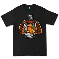 Black thanksgiving turkey gnome Premium Tee - BarkalooDesign