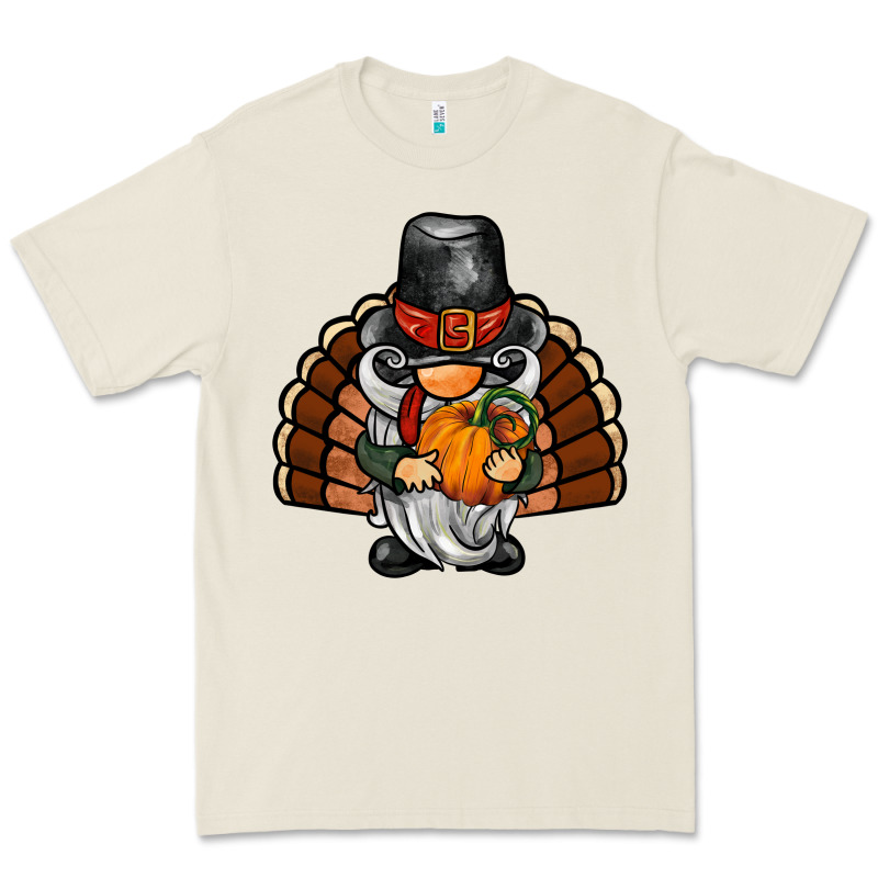 Thanksgiving Turkey Gnome Premium Tee by BarkalooDesign | Teevron
