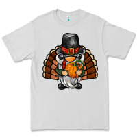 Dove Grey thanksgiving turkey gnome Premium Tee - BarkalooDesign