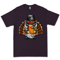 Plum thanksgiving turkey gnome Premium Tee - BarkalooDesign