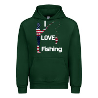 Forest Green I love fishing Urban Hoodie - Bettercallsaul