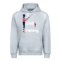 Heather Grey I love fishing Urban Hoodie - Bettercallsaul