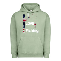 Pigment Oil Green I love fishing Urban Hoodie - Bettercallsaul