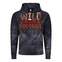 Cloud Black wild about football Vintage Hoodie - Zillion Design Studio