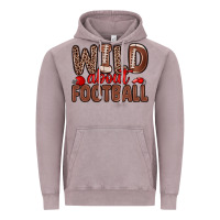 Vintage Zinc wild about football Vintage Hoodie - Zillion Design Studio