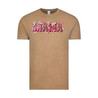 Vintage Coffee pink flowers mama Vintage Tee - Zillion Design Studio