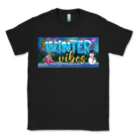 Black winter vibes license plate Classic Tee - BundleAndBundleShop