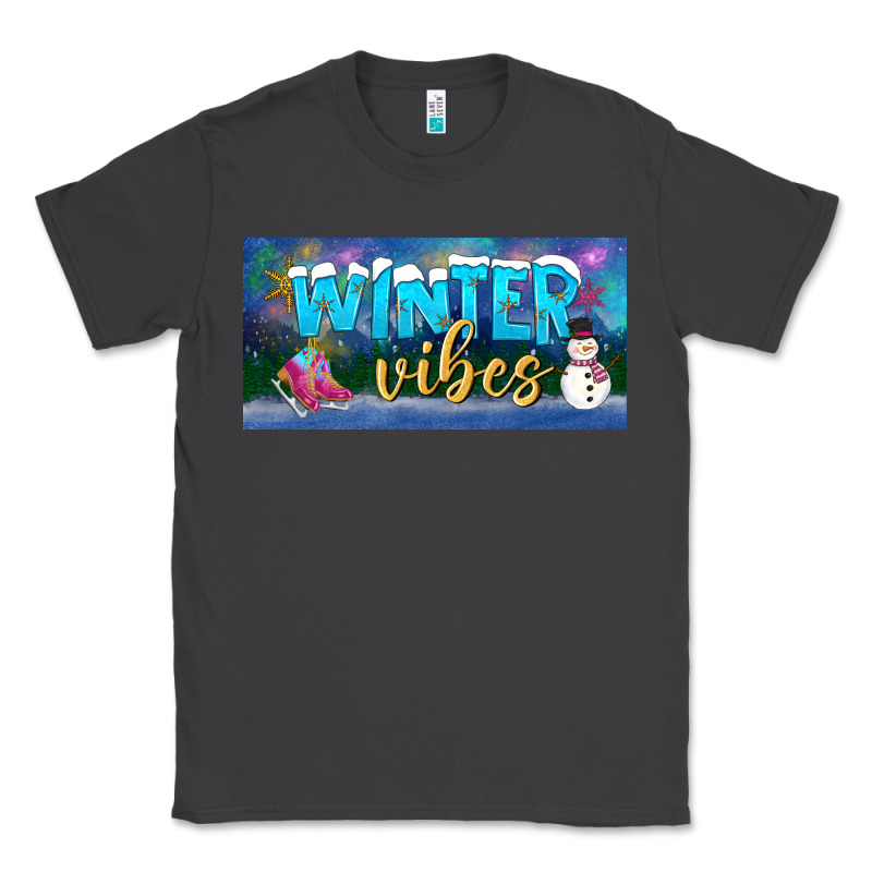 Winter Vibes License Plate Classic Tee by BundleAndBundleShop | Teevron