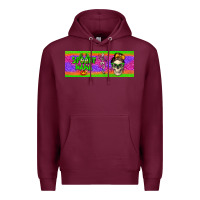 Burgundy spooky mama 11 oz mug Premium Hoodie - BundleAndBundleShop