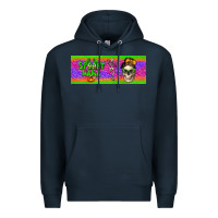 Navy spooky mama 11 oz mug Premium Hoodie - BundleAndBundleShop