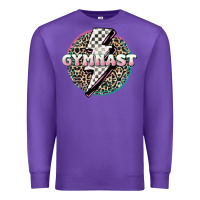 Purple gymnast Premium Sweatshirt - MaliasSmallBusiness
