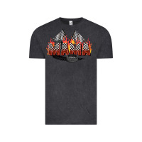 Vintage Black race mama Vintage Tee - Zillion Design Studio