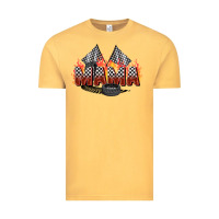 Vintage Mustard race mama Vintage Tee - Zillion Design Studio