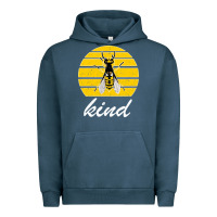 Pigment Midnight Navy Bee Kind Urban Hoodie - Bettercallsaul