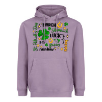 Lavender st. patricks day doodle Heavyweight Hoodie - MaliasSmallBusiness