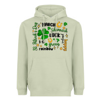 Matcha st. patricks day doodle Heavyweight Hoodie - MaliasSmallBusiness