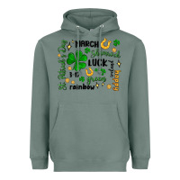 Sage st. patricks day doodle Heavyweight Hoodie - MaliasSmallBusiness